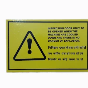 Industrial Printed Nameplates