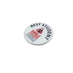 Round Acrylic Badge